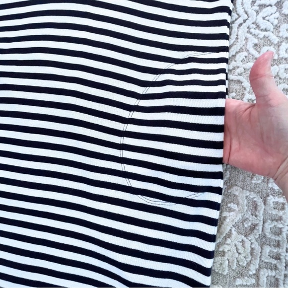 ATM Anthony Thomas Mellilo Pima Stripe Shift Dress - Picture 10 of 14